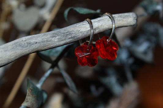 Argolla Flor Cristal