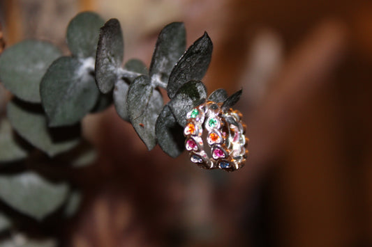 Argolla Huggies corazones