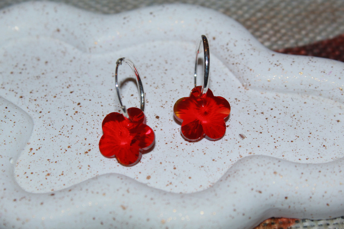 Argolla Flor Cristal