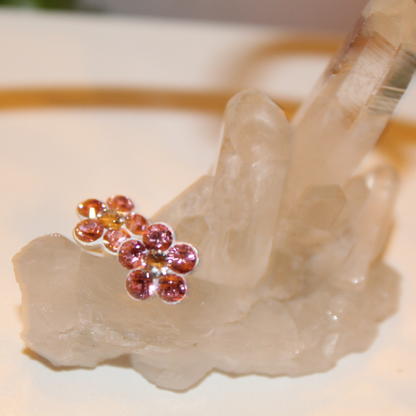 Aros Flor Brillante