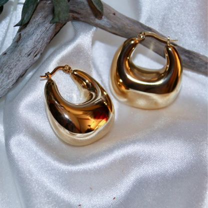 Aros Geométricos Gold