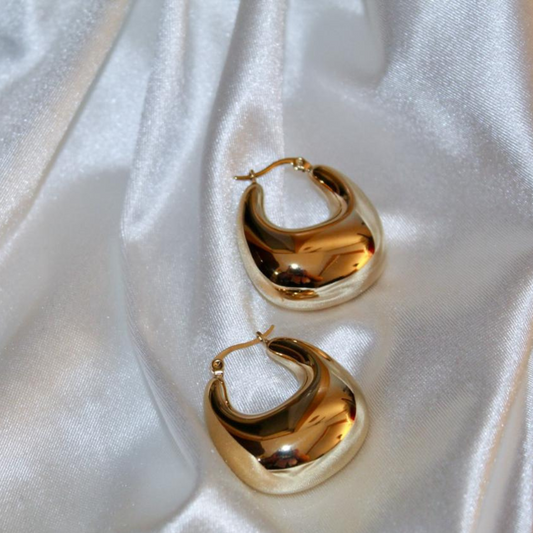 Aros Geométricos Gold